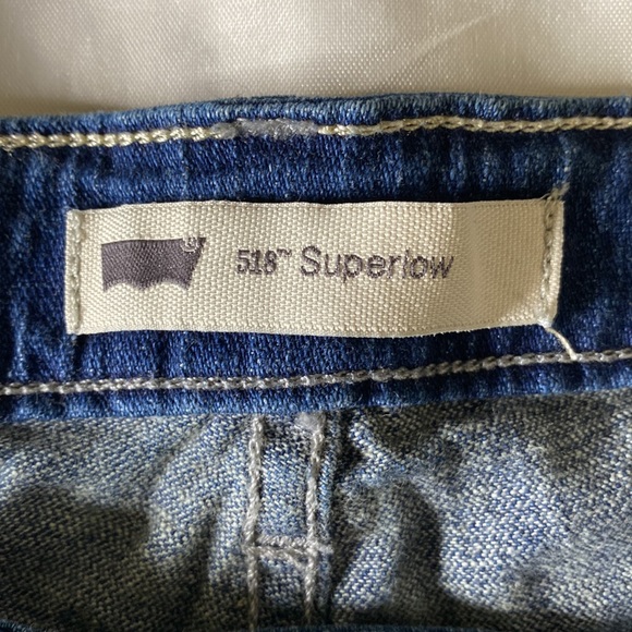 Levi Strauss & Co. 518 Super low woman’s jeans. W30 L30 - Picture 2 of 5